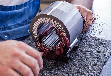 Rewinding an Electric Motor | Repair Services